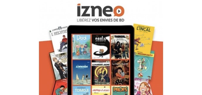 Izneo: 1 mois d'accès gratuit à l'application (plus de 8000 BD, Webtoon, Comics et Manga en accès illimité)