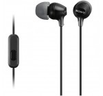 Amazon: Ecouteurs Intra-auriculaires avec Microphone Sony MDR-EX15APB à 6,80€