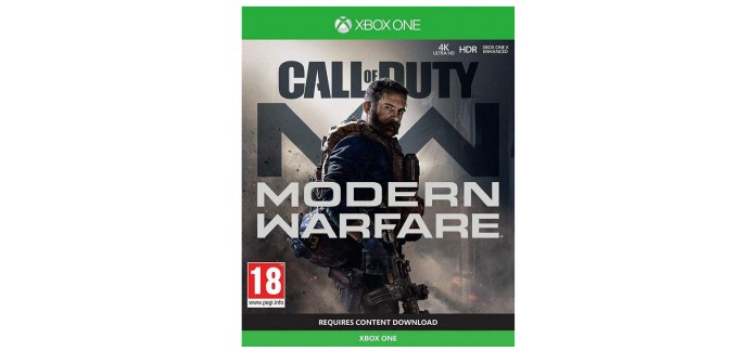 Amazon: Call of Duty : Modern Warfare pour Xbox One à 27,11€