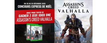 Jeux Vidéo and Co: 2 jeux vidéo Xbox One "Assassin’s Creed Valhalla" à gagner
