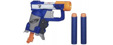 Amazon: Pistolet Nerf Elite Jolt avec 2 fléchettes à 5,09€