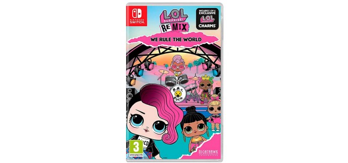 Amazon: L.O.L. Surprise! Remix Edition: We Rule the World sur Nintendo Switch à 22,99€ 