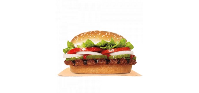 Burger King: 100 000 Whoppers offerts gratuitement sur l'application mobile Burger King