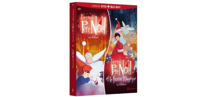 Amazon: Combo Blu-Ray + DVD L'apprenti Père Noël et Le Flocon Magique à 9,09€