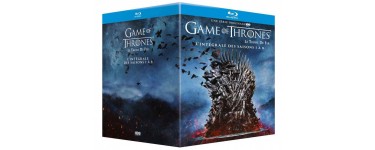Amazon: Coffret Blu-Ray Game of Thrones - L'intégrale des Saisons 1 à 8 à 60€