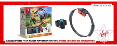Virgin Radio: 1 console de jeux Nintendo Switch avec le jeu "Ring Fit Adventure" à gagner
