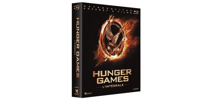 Amazon: Coffret intégral Hunger Games en Blu-Ray à 20,99€