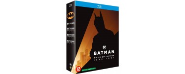 Amazon: Batman 4 Films Collection 1989-1997 en Blu-Ray à 15€