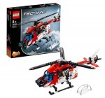 Amazon: Jeu de construction LEGO Technic L'hélicoptère de secours 325 Pièces 42092 à 20,90€