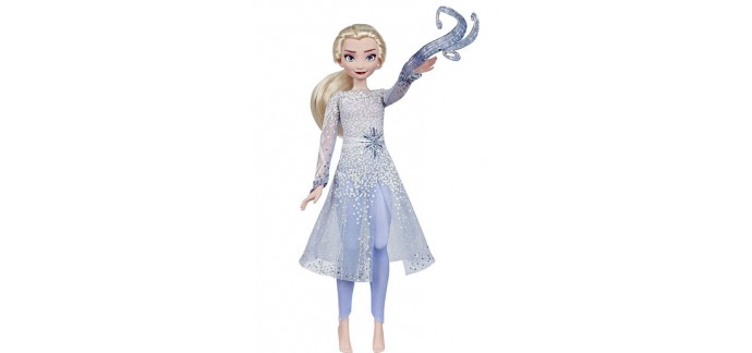 Amazon: Poupée Princesse Disney Électronique Elsa Découverte Magique La Reine des Neiges 2, 27 cm à 10€