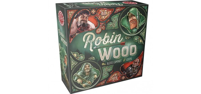 Amazon: Jeu de société Robin Wood Asmodee à 7,99€