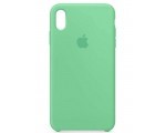 Amazon: Apple Coque en silicone pour iPhone XS Max Menthe verte à 35,01€