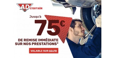 Groupon: Payez 50€ le bon d'achat de 100€ à faire valoir sur le site AD.fr