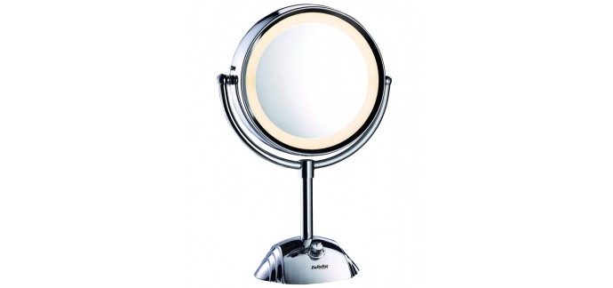 Amazon: Miroir Lighted Make-up grand format BaByliss 8438E à 53€