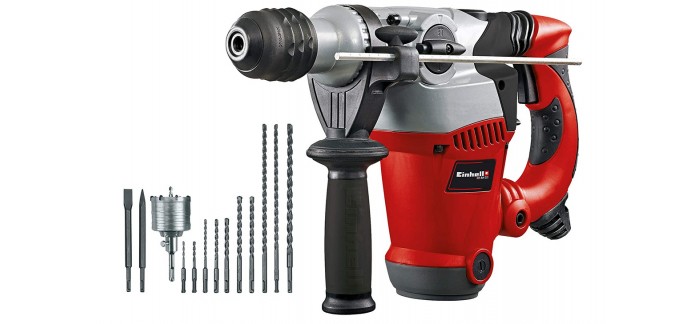 Amazon: Kit marteau perforateur Einhell RT-RH 32 avec coffret de rangement à 116,20€