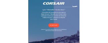Corsair: 1 billet d'avion A/R Lyon / La Réunion ou Mayotte à gagner