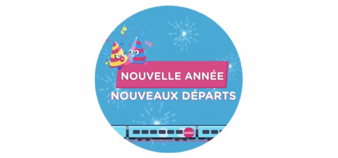 OUIGO: 500 000 billets de train à 19€ et moins pour vos voyages dans toute la France du 12/01 au 7/03