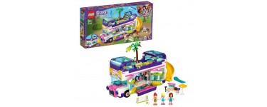 Amazon: LEGO Friends Le bus de l'amitié avec piscine et toboggan 88 pièces 41395 à 55,92€
