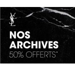 Yves Saint Laurent Beauté: 50% de réduction sur les anciennes collections et éditions limitées