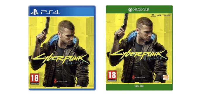 Maxi Toys: Cyberpunk 2077 Edition Day One sur PS4 (compatible PS5) ou Xbox One (compatible Series X) à 39,99€