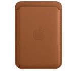 Amazon: Apple Porte-cartes en cuir avec MagSafe pour iPhone à 45,99€
