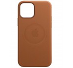 Amazon: Apple Coque en Cuir avec MagSafe pour iPhone 12 Pro Max Havane à 56,99€