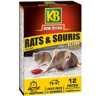 Amazon: Pates Appat Rats et Souris 120g KB RSOUPAT à 5,40€