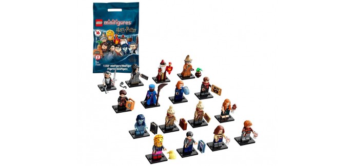 Amazon: Minifigurines LEGO Septembre 2020 à 3,47€
