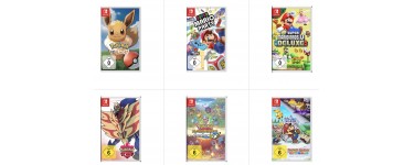 Amazon: 3 jeux Nintendo Switch pour le prix de 2 parmi une sélection