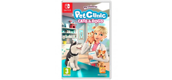 Amazon: My Universe: Pet Clinic Cats & Dogs Nintendo Switch à 29,99€