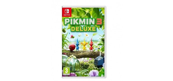 Amazon: Pikmin 3 Deluxe Nintendo Switch, Édition française à 44,49€