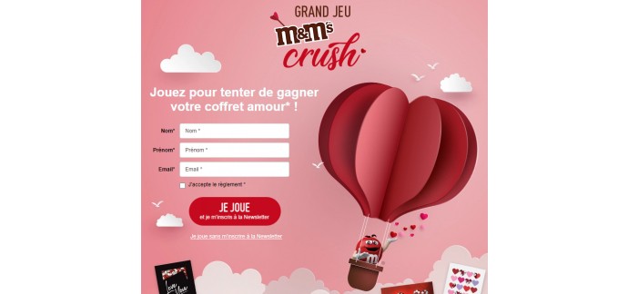 My M&M's: 30 bons d’achat M&M’s de 50€ et 6000 bons de réduction de 20% à gagner