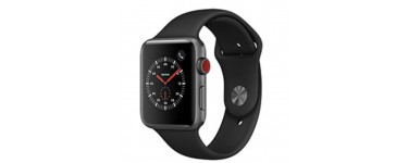 Orange: Apple Watch Series 3 Cellular 42mm alu gris sidéral bracelet noir à 149€