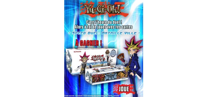 Gulli: 5 coffrets du jeu "Yu-Gi-Oh - Cartes Speed Duel" à gagner