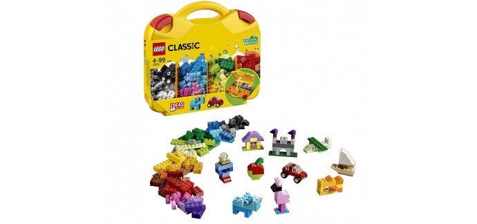 Amazon: LEGO Classic La valisette de construction 10713 à 15,10€