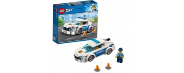 Amazon: LEGO City La voiture de patrouille de la police 60239 à 7,99€