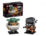 Amazon: LEGO BrickHeadz Star Wars Le Mandalorien et l’Enfant 295 pièces 75317 à 15,99€
