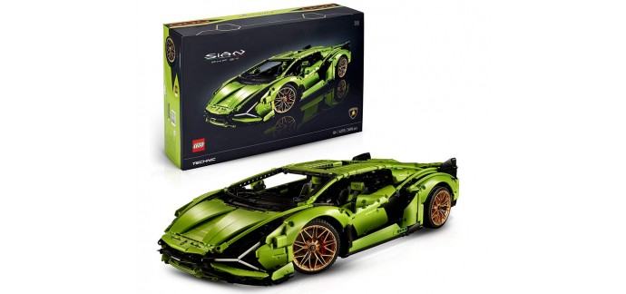 Amazon: Set LEGO Technic Lamborghini Sián FKP 37 - 42115 à 309€