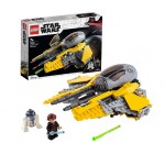 Amazon: LEGO Star Wars L'intercepteur Jedi d’Anakin avec R2-D2  - 75281 à 19,99€