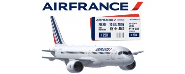 Air France: 20€ supplémentaires offerts pour toute carte cadeau Air France de 200€ achetée