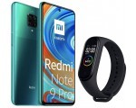 Boulanger: Smartphone Xiaomi Pack Redmi Note 9 Pro Vert + bracelet connecté Mi Band 4 à 239€