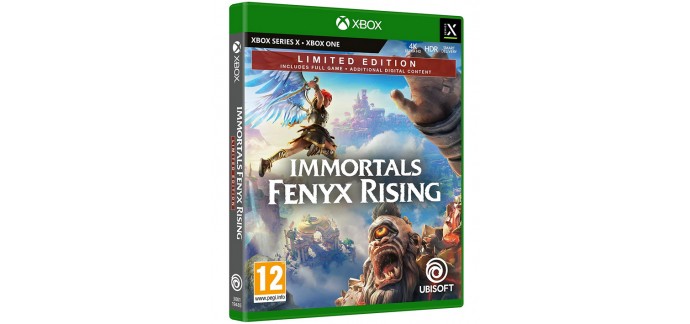 Amazon: Jeu Immortals Fenyx Rising Edition Limitée Xbox One & Xbox Series X à 15€