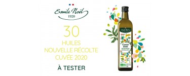 Mon Vanity Idéal: 30 huiles d'olive "Nouvelle Récolte Cuvée 2020" Emile Noël à gagner