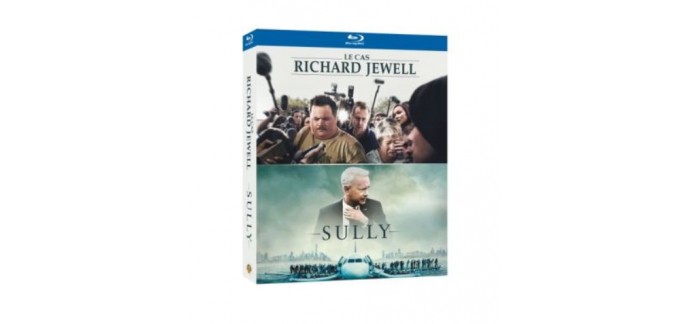 Fnac: Coffret Clint Eastwood : Le Cas Richard Jewell + Sully en Blu-ray soldé à 9,99€