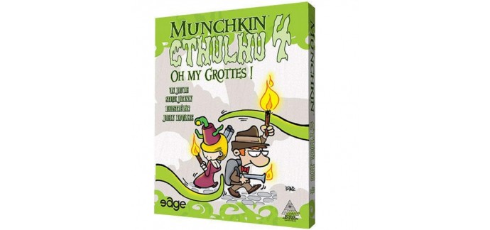 Amazon: Jeu de société Munchkin Cthulhu 4 - Extension : Oh my Grottes ! Asmodee à 6,35€