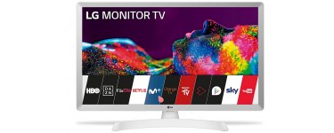 Amazon: Téléviseur-moniteur 24" LG 24TN510S WS écran LED HD à 173€