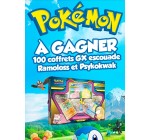 Maxi Toys: 100 coffrets du jeu "Pokemon - Escouade Ramoloss et Psykokwak" à gagner