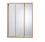 Conforama: Miroir fenetres en bois 60x80 cm Pancho en solde à 20€
