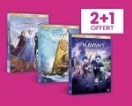 Cultura: 2 films Disney achetés en DVD ou BluRay = le 3e offert