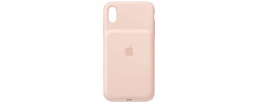 Amazon: Apple Smart Battery Case pour iPhone XS Max - Pink Sand à 83,44€